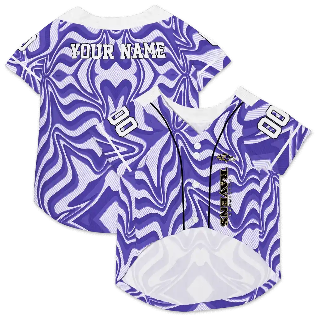 custom-baltimore-ravens-wavy-energy-purple-pet-jersey-high-quality.webp
