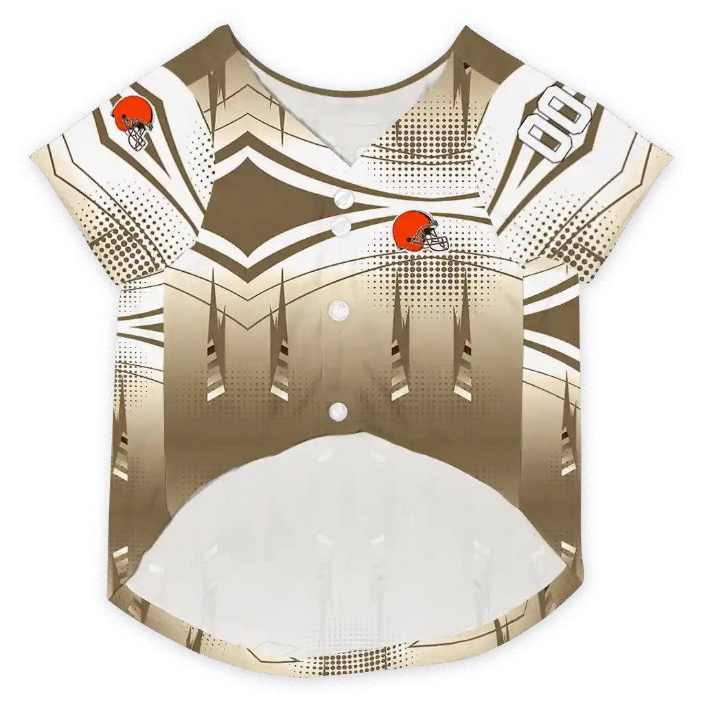 custom-cleveland-browns-geometric-burst-brown-white-pet-jersey-fashion-forward.webp