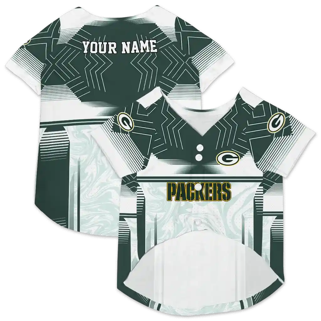 custom-green-bay-packers-hexagon-burst-green-white-pet-jersey-high-quality.webp