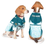 custom-jacksonville-jaguars-hexagon-burst-teal-white-pet-jersey-best-selling.webp