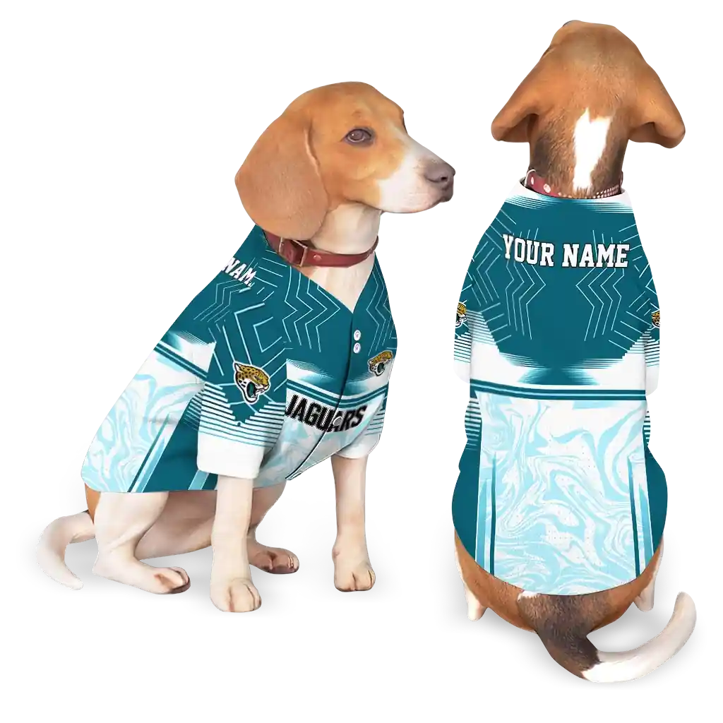 custom-jacksonville-jaguars-hexagon-burst-teal-white-pet-jersey-latest-model.webp