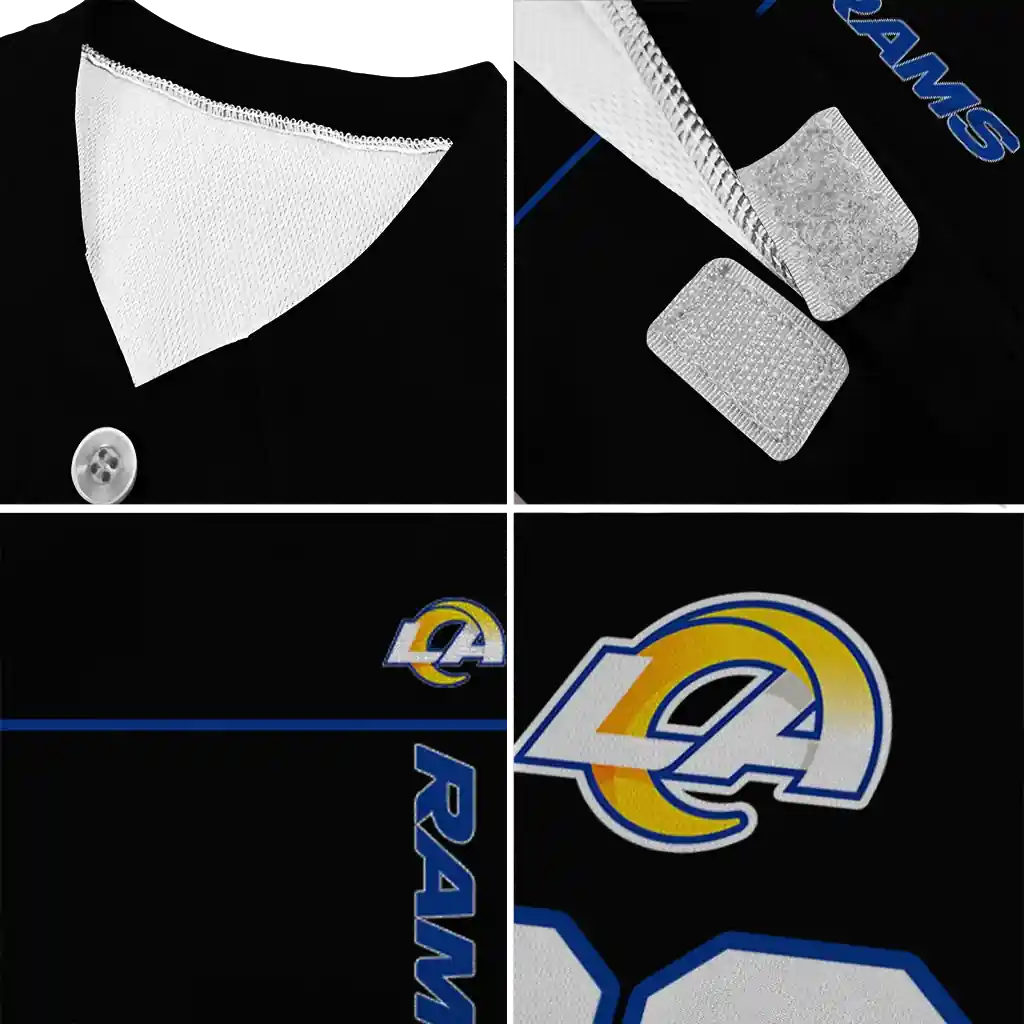 custom-los-angeles-rams-tuxedo-print-blue-black-pet-jersey-premium-grade.webp