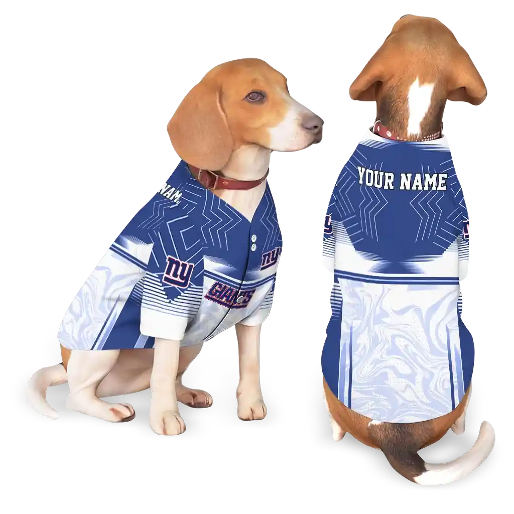 custom-new-york-giants-hexagon-burst-blue-white-pet-jersey-latest-model.webp