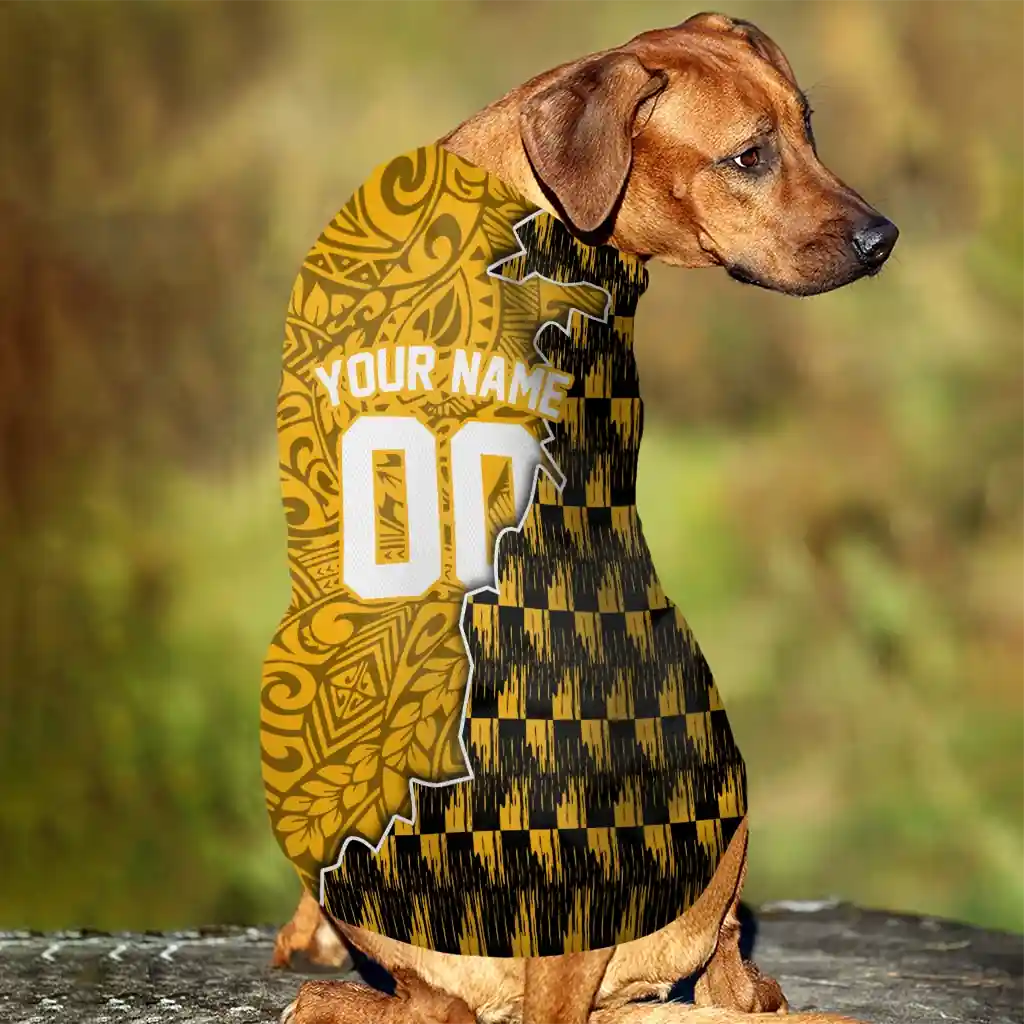 custom-pittsburgh-steelers-t-rex-patterns-gold-pet-jersey-trendy.webp