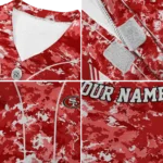 custom-san-francisco-49ers-daring-camo-red-pet-jersey-best-selling.webp