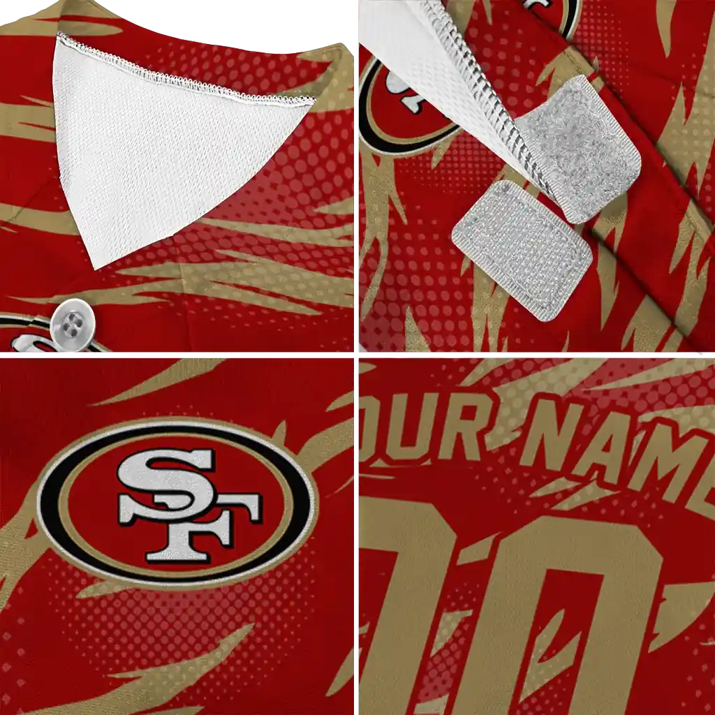 custom-san-francisco-49ers-lightning-streaks-red-pet-jersey-premium-grade.webp