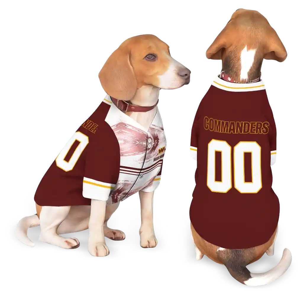 custom-washington-commanders-big-diamond-stripe-burgundy-white-pet-jersey-latest-model.webp