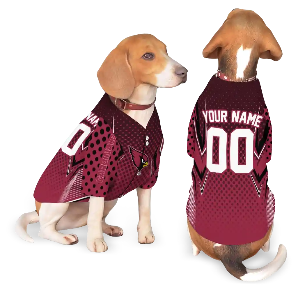 customized-arizona-cardinals-chevron-polka-red-pet-jersey-latest-model.webp
