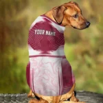 customized-arizona-cardinals-hexagon-burst-red-white-pet-jersey-best-selling.webp