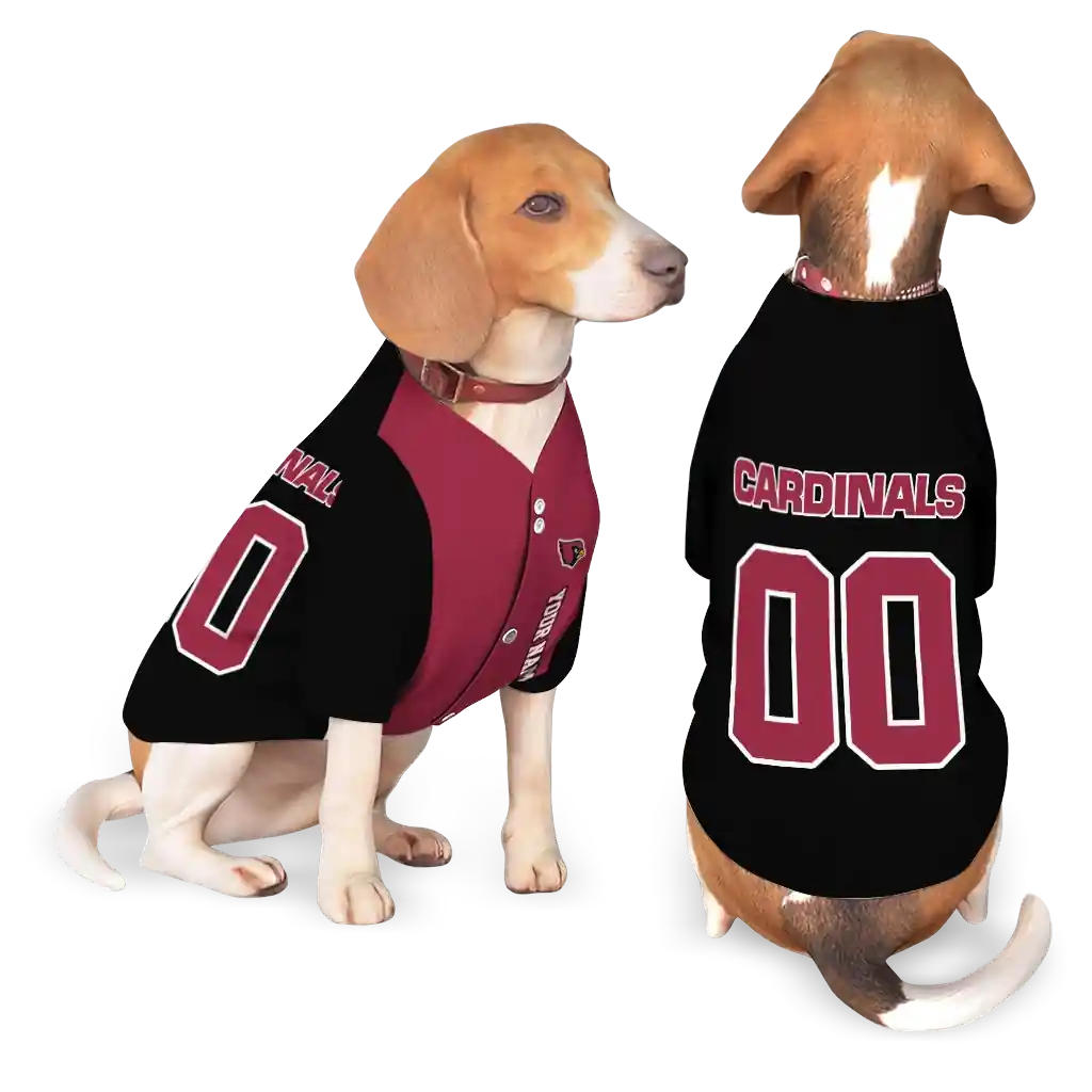 customized-arizona-cardinals-tail-hem-red-black-pet-jersey-latest-model.webp
