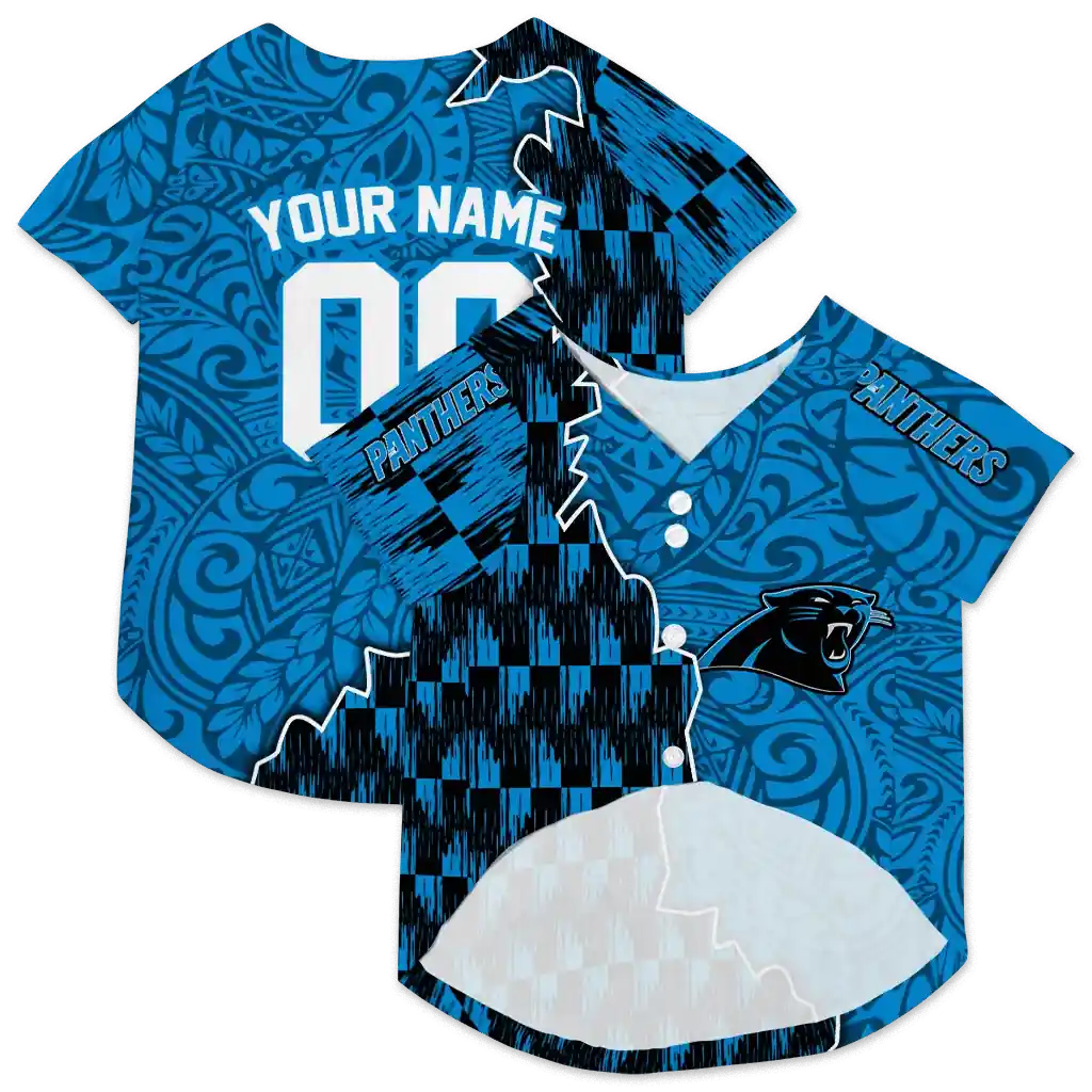 customized-carolina-panthers-t-rex-patterns-blue-pet-jersey-high-quality.webp
