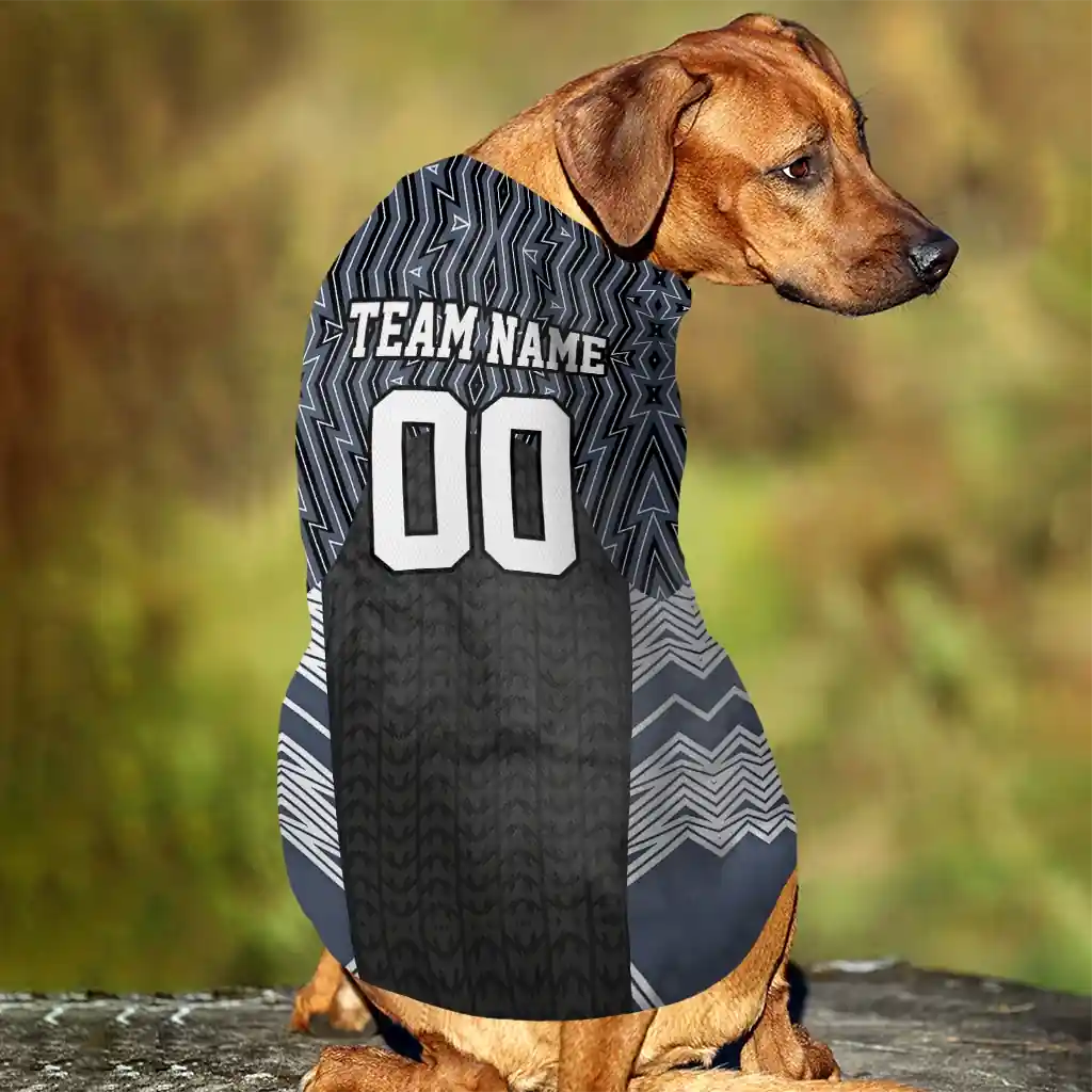 customized-chicago-bears-chevron-zigzag-blue-black-pet-jersey-trendy.webp