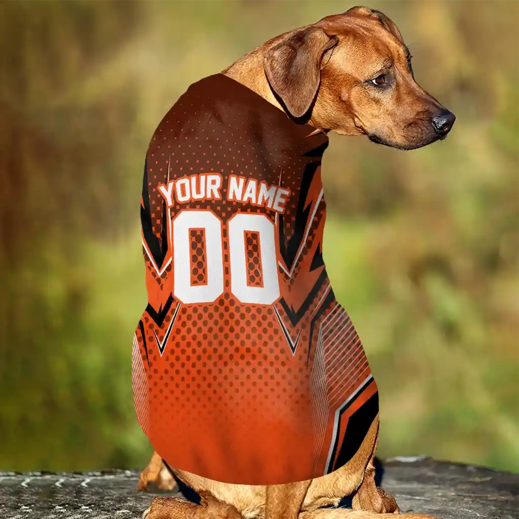 customized-cincinnati-bengals-chevron-polka-orange-pet-jersey-trendy.webp