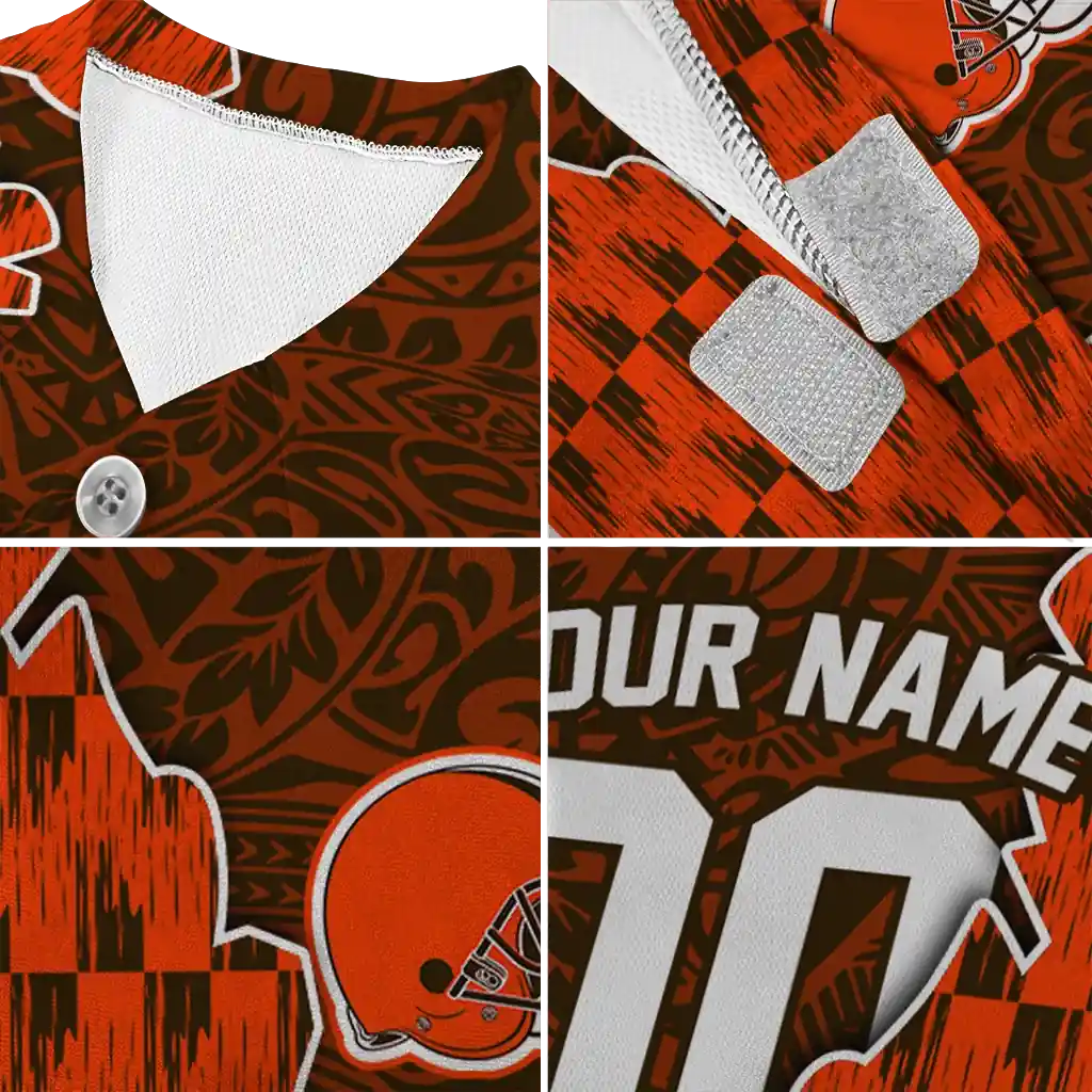 customized-cleveland-browns-t-rex-patterns-brown-pet-jersey-premium-grade.webp