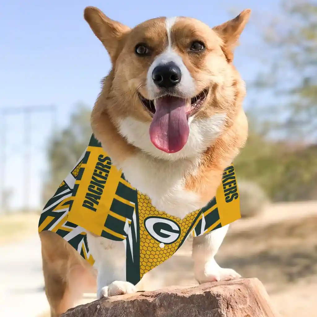 customized-green-bay-packers-armored-blocks-yellow-crocs-pet-jersey-top-rated.webp