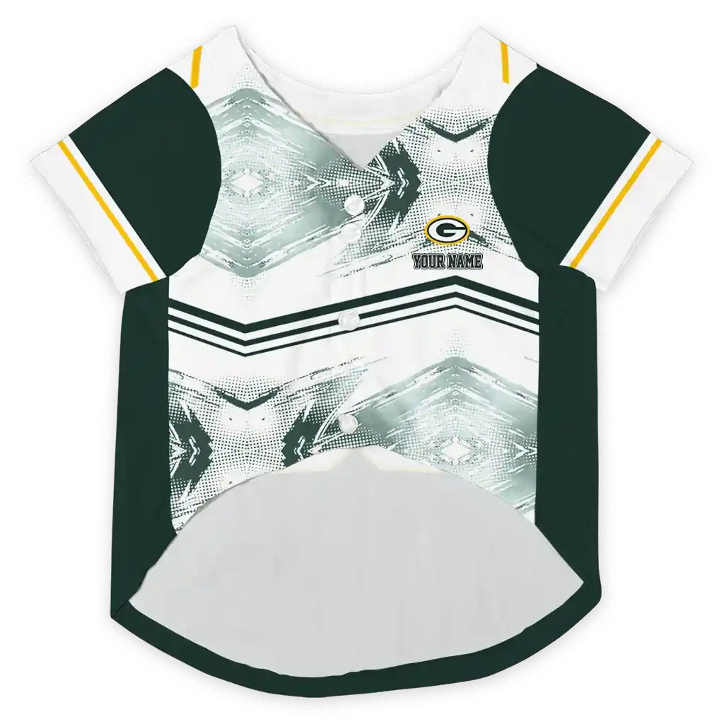 customized-green-bay-packers-big-diamond-stripe-green-white-pet-jersey-fashion-forward.webp