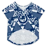 customized-indianapolis-colts-arrowhead-layers-blue-pet-jersey-best-selling.webp