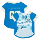 customized-los-angeles-chargers-big-diamond-stripe-blue-white-pet-jersey-best-selling.webp