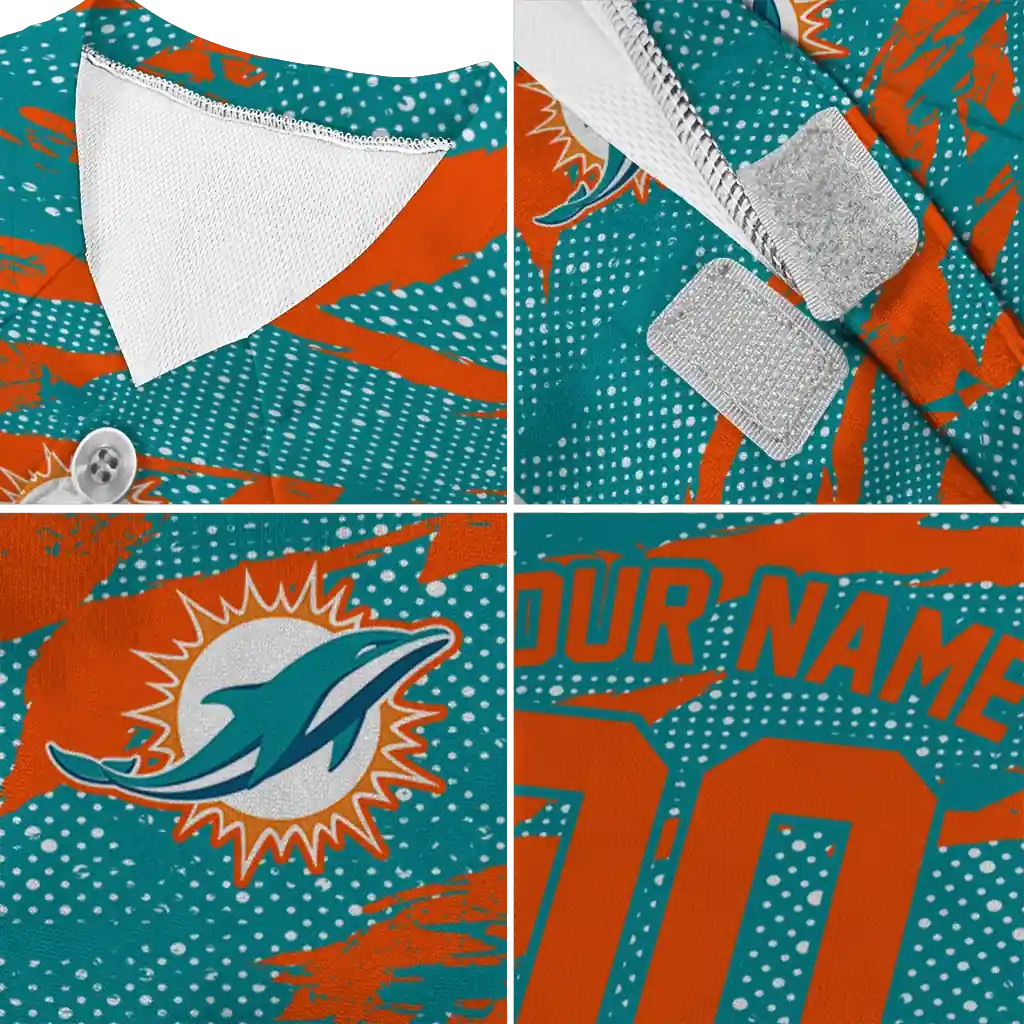 customized-miami-dolphins-contrast-layers-aqua-pet-jersey-premium-grade.webp