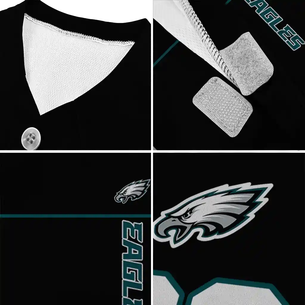 customized-philadelphia-eagles-tuxedo-print-green-black-pet-jersey-premium-grade.webp