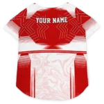 customized-san-francisco-49ers-hexagon-burst-red-white-pet-jersey-best-selling.webp