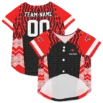 customized-tampa-bay-buccaneers-chevron-zigzag-red-black-pet-jersey-best-selling.webp