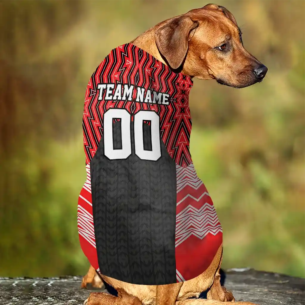 customized-tampa-bay-buccaneers-chevron-zigzag-red-black-pet-jersey-trendy.webp