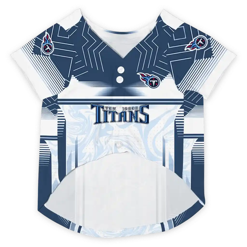 customized-tennessee-titans-hexagon-burst-navy-white-pet-jersey-fashion-forward.webp