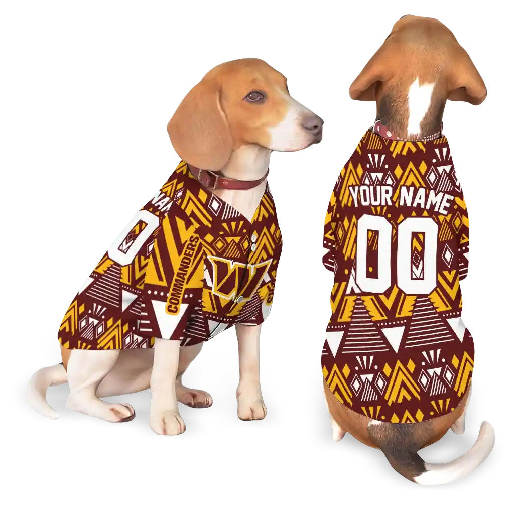 customized-washington-commanders-arrowhead-layers-burgundy-pet-jersey-latest-model.webp