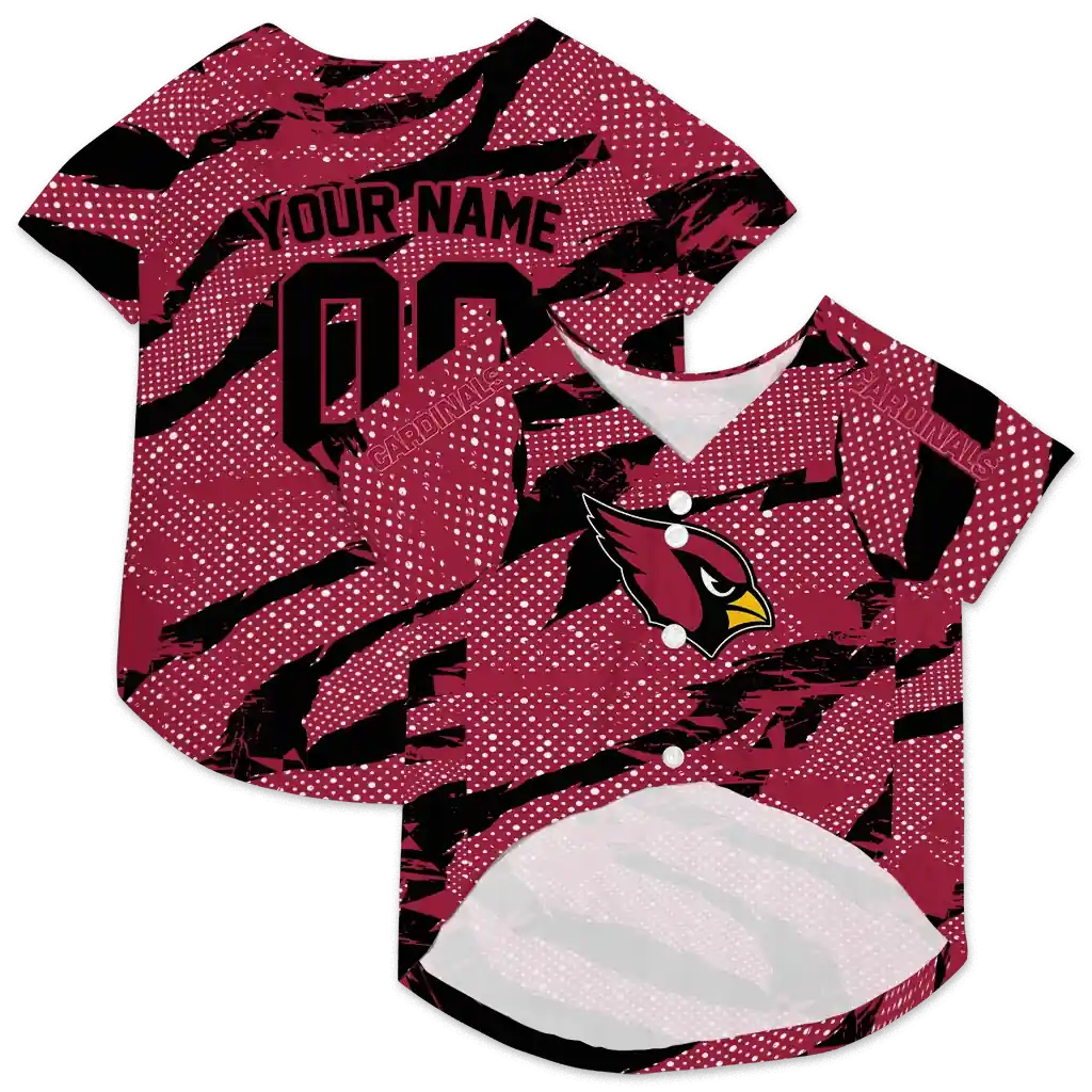 personalized-arizona-cardinals-contrast-layers-red-pet-jersey-high-quality.webp
