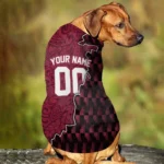 personalized-arizona-cardinals-t-rex-patterns-red-pet-jersey-best-selling.webp
