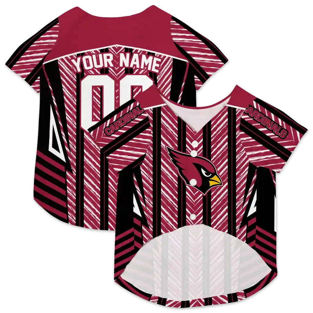 personalized-arizona-cardinals-vivid-chevron-red-pet-jersey-high-quality.webp