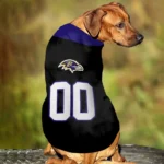 personalized-baltimore-ravens-tuxedo-print-purple-black-pet-jersey-best-selling.webp