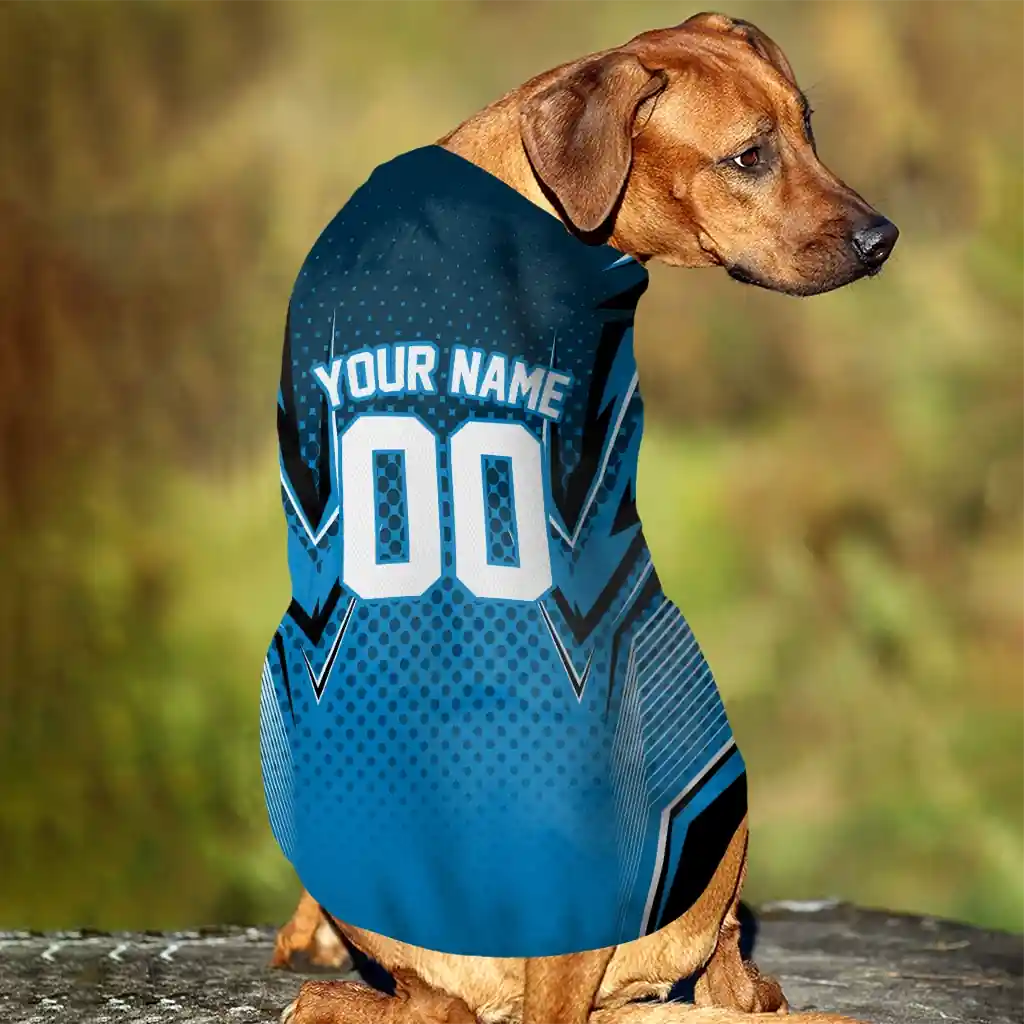 personalized-carolina-panthers-chevron-polka-blue-pet-jersey-trendy.webp