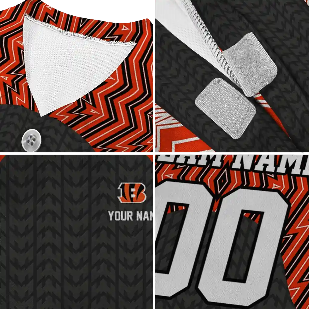 personalized-cincinnati-bengals-chevron-zigzag-orange-black-pet-jersey-premium-grade.webp
