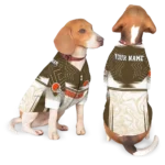 personalized-cleveland-browns-hexagon-burst-brown-white-pet-jersey-best-selling.webp