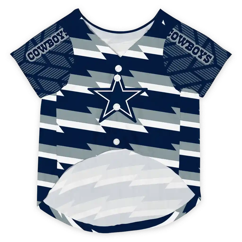 personalized-dallas-cowboys-bolt-rows-blue-white-pet-jersey-fashion-forward.webp