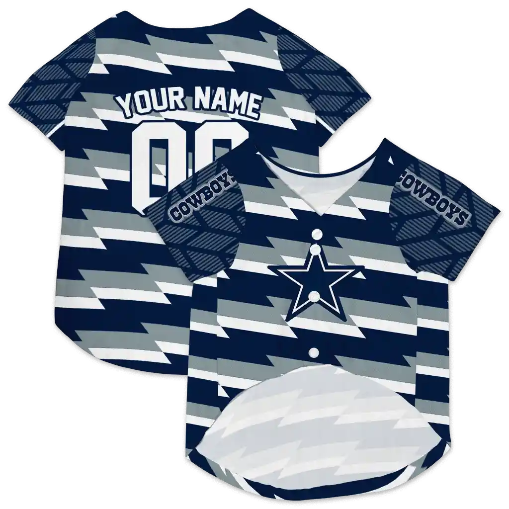 personalized-dallas-cowboys-bolt-rows-blue-white-pet-jersey-high-quality.webp