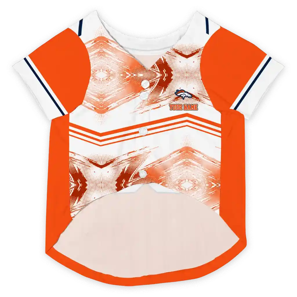 personalized-denver-broncos-big-diamond-stripe-orange-white-pet-jersey-fashion-forward.webp