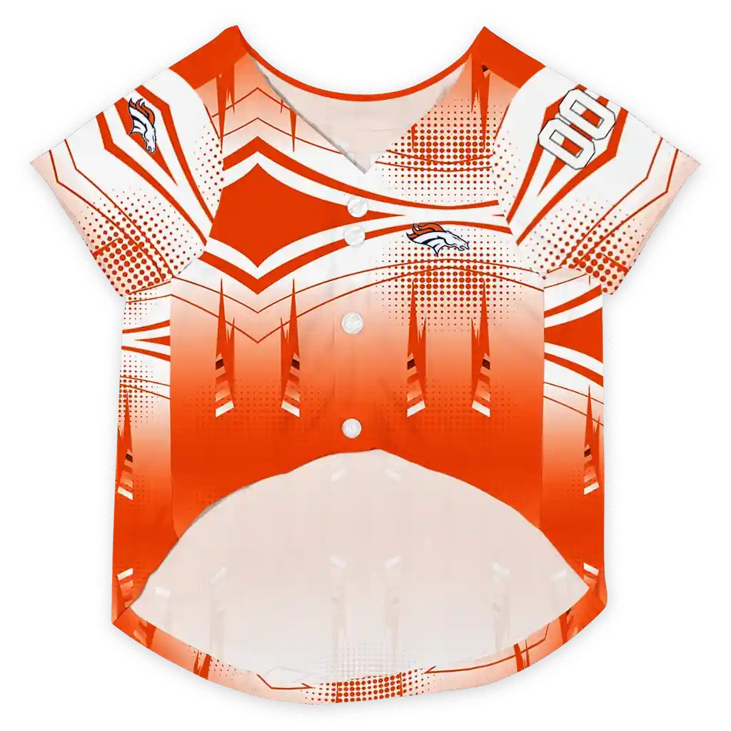 personalized-denver-broncos-geometric-burst-orange-white-pet-jersey-fashion-forward.webp