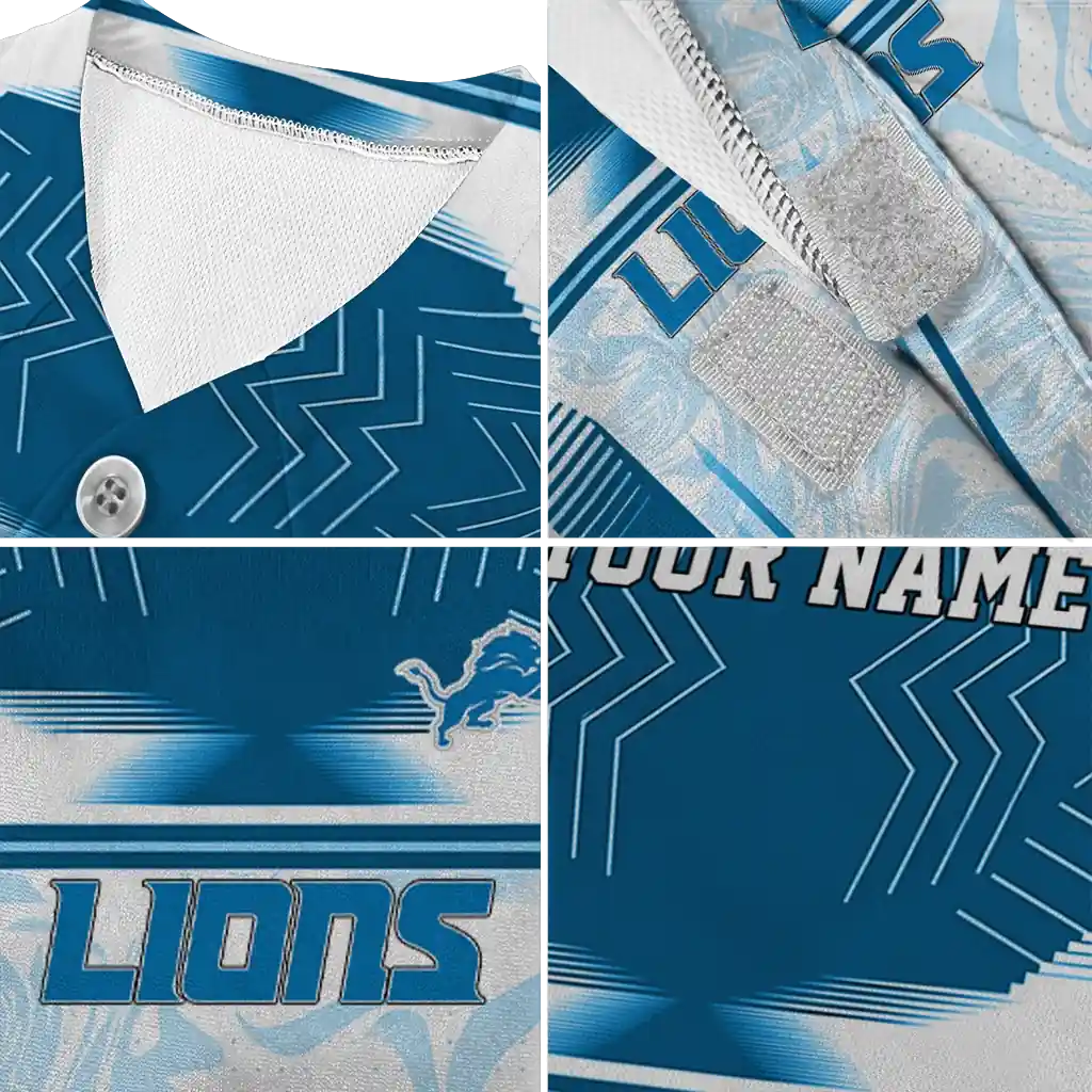 personalized-detroit-lions-hexagon-burst-blue-white-pet-jersey-premium-grade.webp