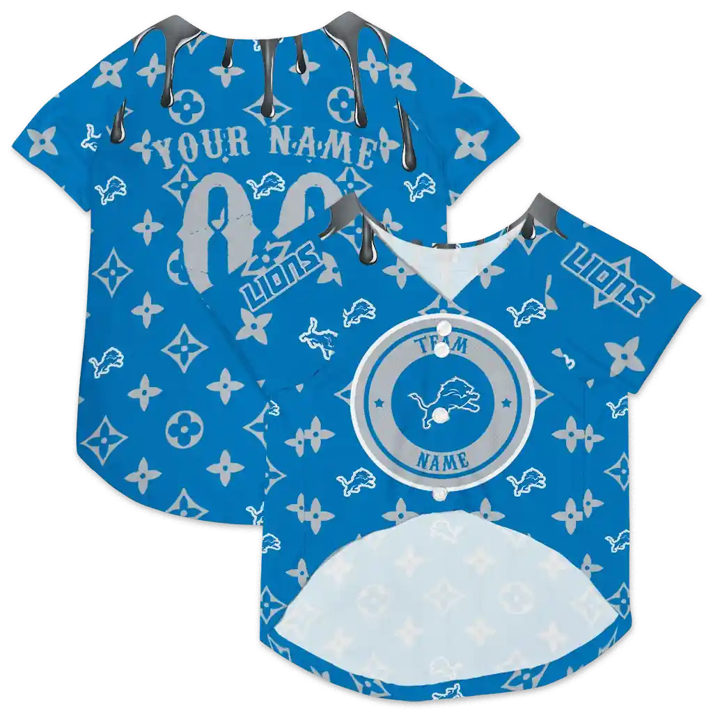 personalized-detroit-lions-monogram-classic-blue-pet-jersey-high-quality.webp