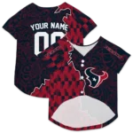 personalized-houston-texans-t-rex-patterns-blue-pet-jersey-best-selling.webp