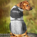 personalized-las-vegas-raiders-hexagon-burst-black-white-pet-jersey-best-selling.webp