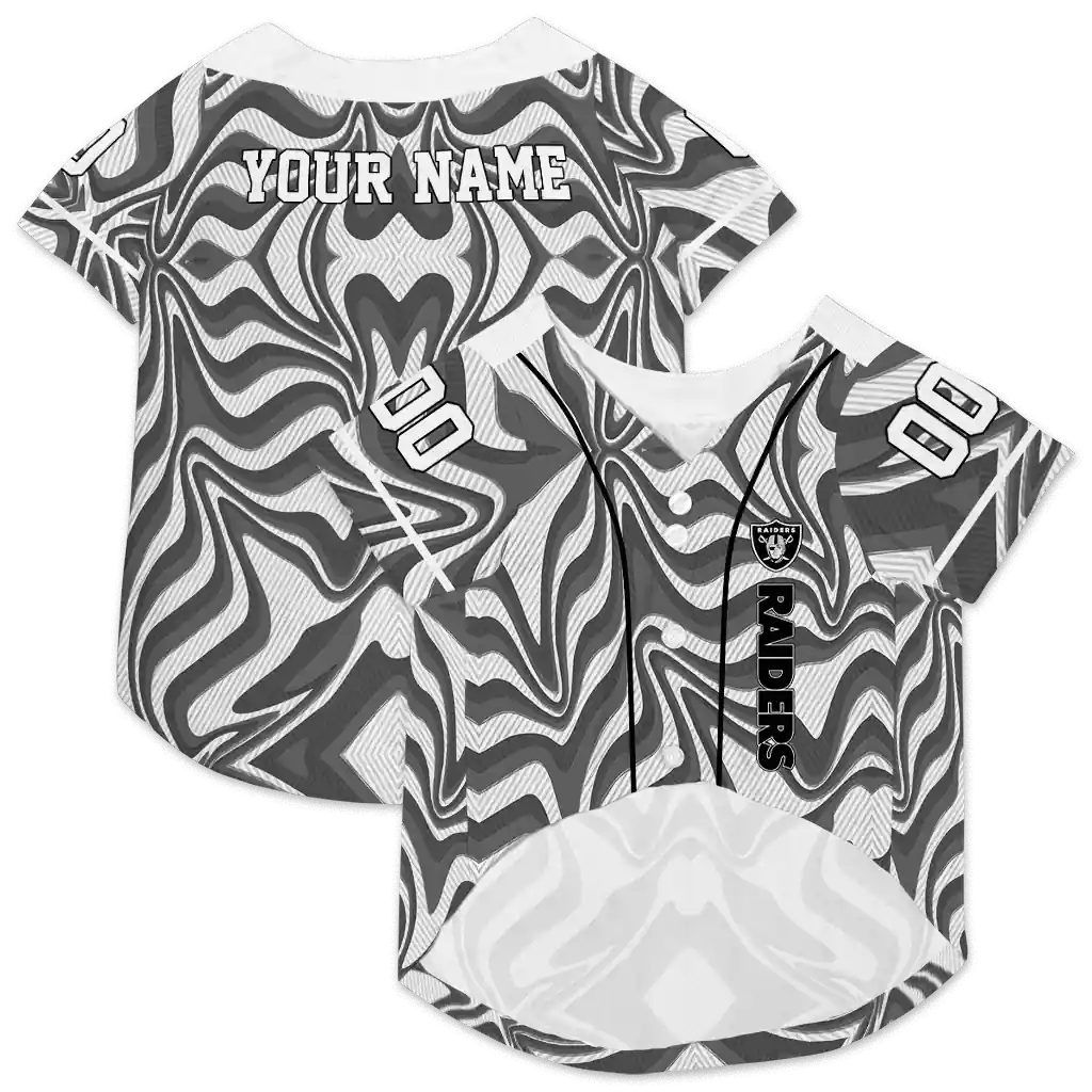 personalized-las-vegas-raiders-wavy-energy-black-pet-jersey-high-quality.webp