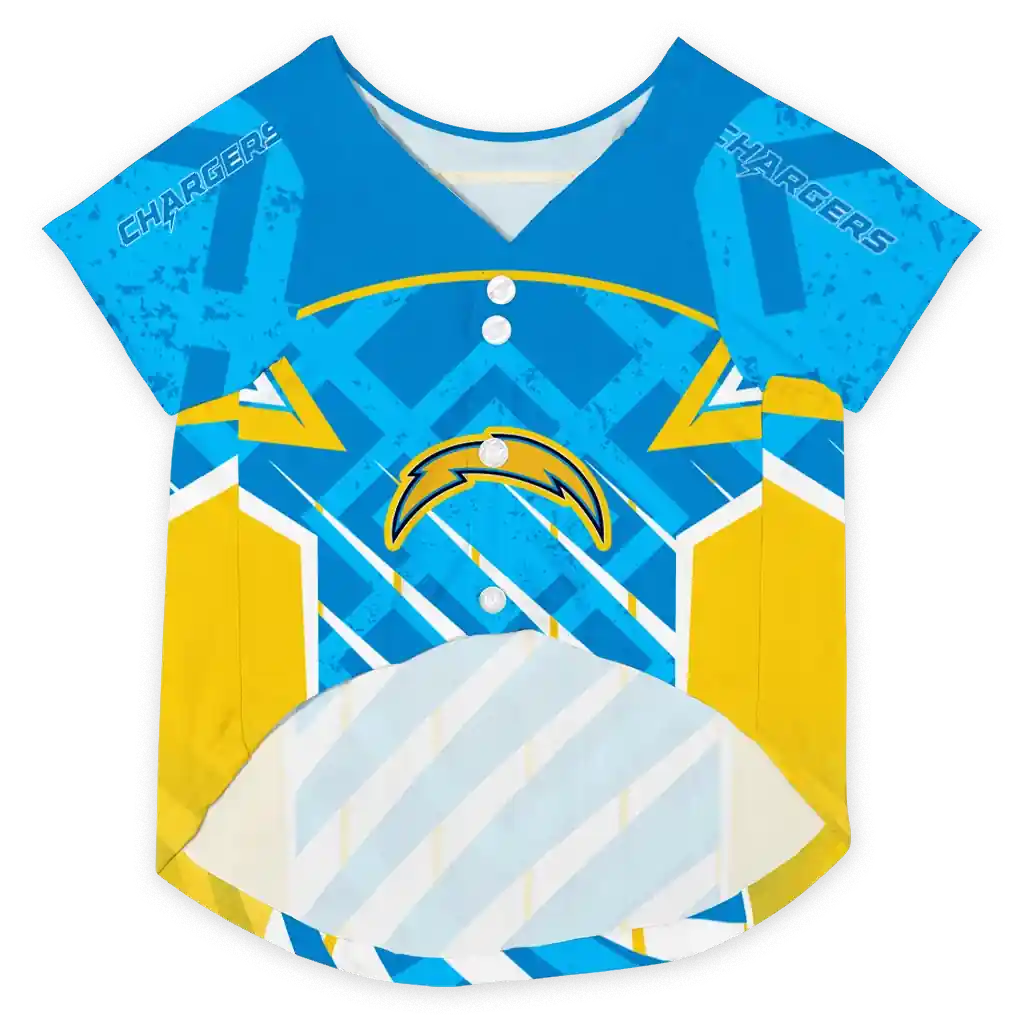 personalized-los-angeles-chargers-armor-lines-blue-pet-jersey-fashion-forward.webp