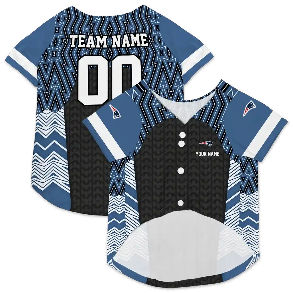 personalized-new-england-patriots-chevron-zigzag-blue-black-pet-jersey-high-quality.webp