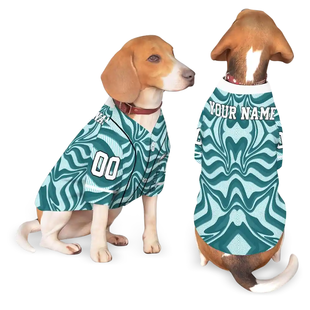 personalized-philadelphia-eagles-wavy-energy-green-pet-jersey-latest-model.webp