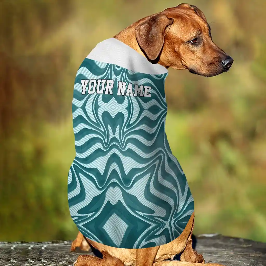 personalized-philadelphia-eagles-wavy-energy-green-pet-jersey-trendy.webp
