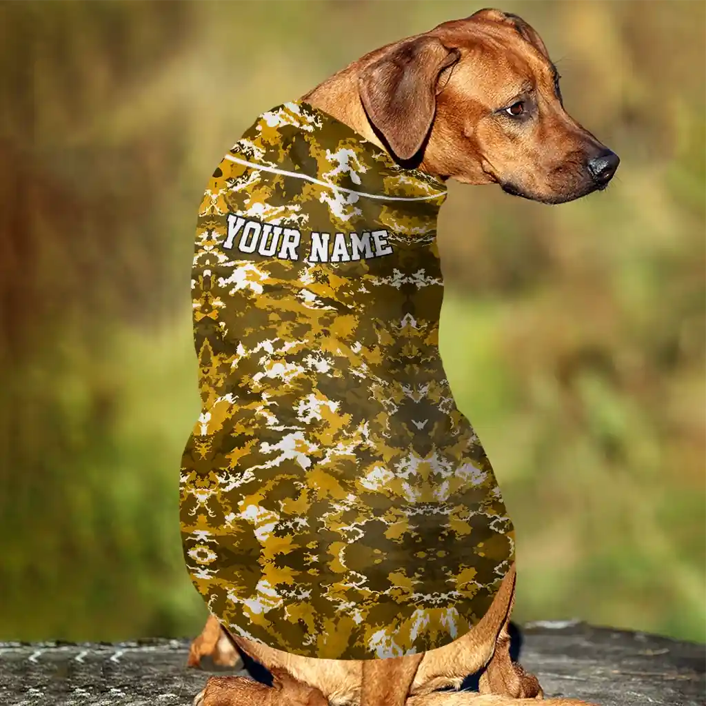 personalized-pittsburgh-steelers-daring-camo-gold-pet-jersey-trendy.webp